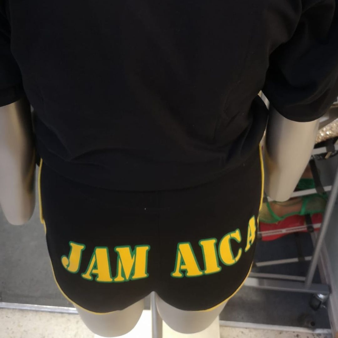 Jamaica Yellow Green Black
