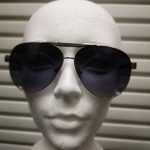 Black Aviator Sunglasses