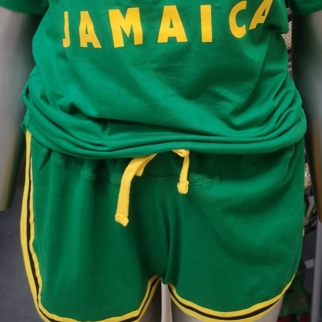 Jamaica Yellow Green Black