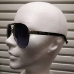 Black Aviator Sunglasses