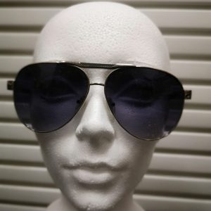 Black Aviator Sunglasses