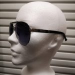 Black Aviator Sunglasses